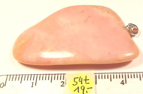 Foto Edelstein-Anhänger in Sterlingsilber: Andenopal Scheibenanhänger