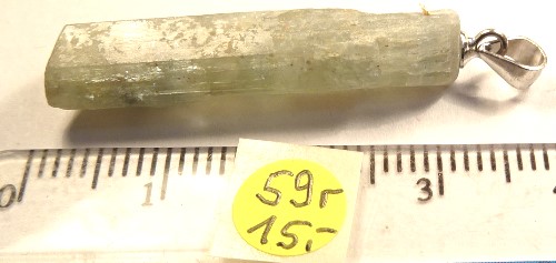 Foto Edelstein-Anhänger in Sterlingsilber: Apatit-Kristall