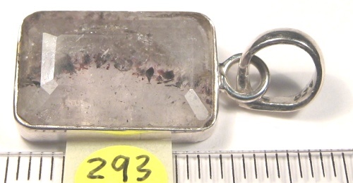Foto Edelstein-Anh�nger in Sterlingsilber: H�matit