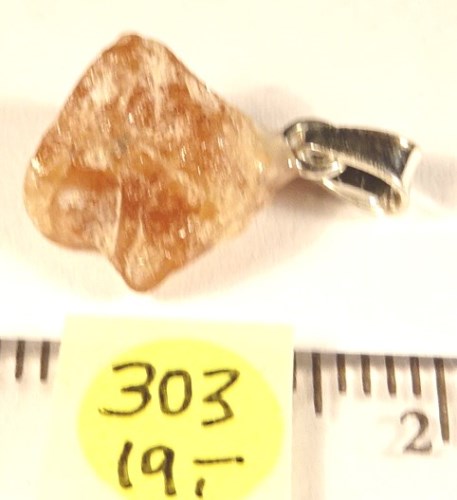 Foto Edelstein-Anhänger in Sterlingsilber: Hyazinth