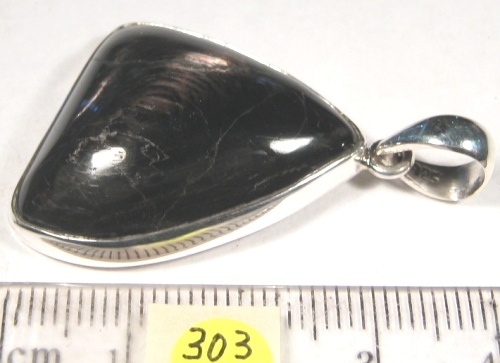 Foto Edelstein-Anhänger in Sterlingsilber: Hypersthen