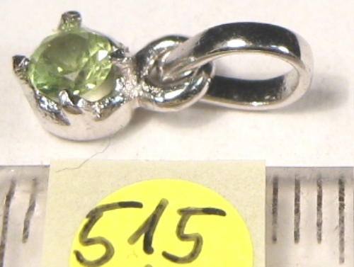 Foto Edelstein-Anh�nger in Sterlingsilber: Peridot