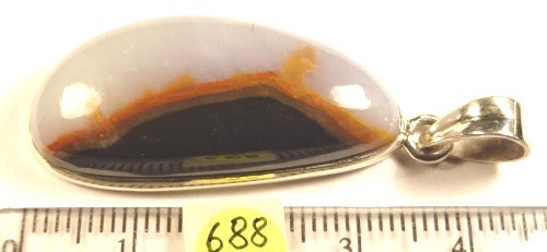 Foto Edelstein-Anhänger in Sterlingsilber: Sardonyx