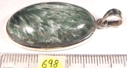 Foto Edelstein-Anh�nger in Sterlingsilber: Seraphinit