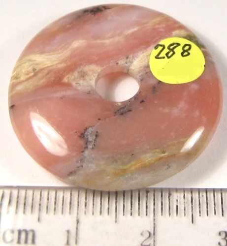 Foto Edelsteine: Donut aus Andenopal