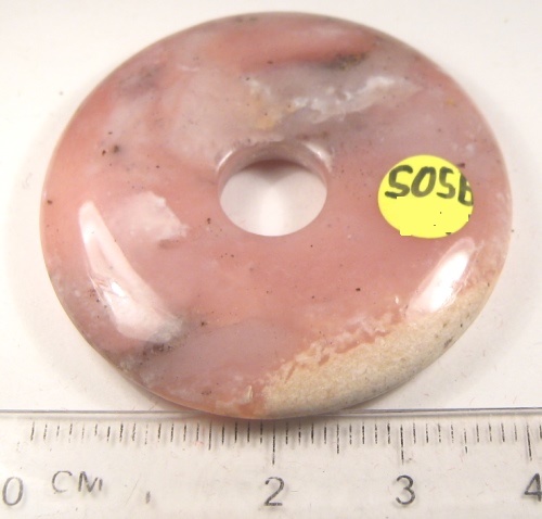 Foto Edelsteine: Andenopal-Donut ca. 40 mm Durchmesser