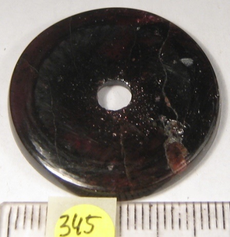 Foto Edelsteine: Donut aus Granat