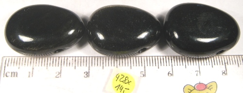 Foto Edelsteine: gebohrte Trommelsteine Goldobsidian
