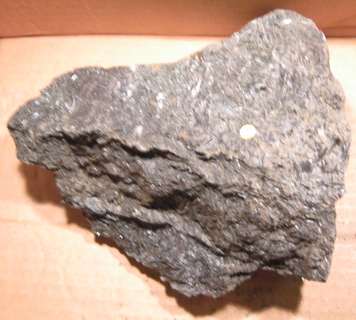 Foto Mineralien: Riesenstück Aktinolith