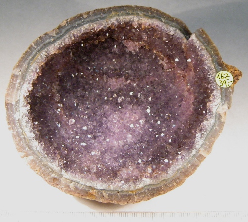 Foto Mineralien: Amethyst-Druse