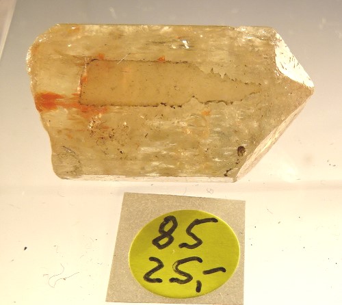 Foto Mineralien: Apatit-Einzelkristall