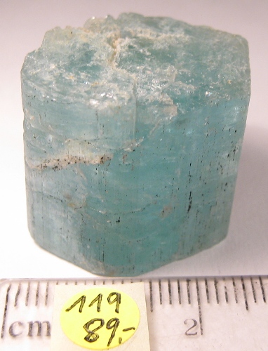 Foto Edelsteine: Rohstein Aquamarin