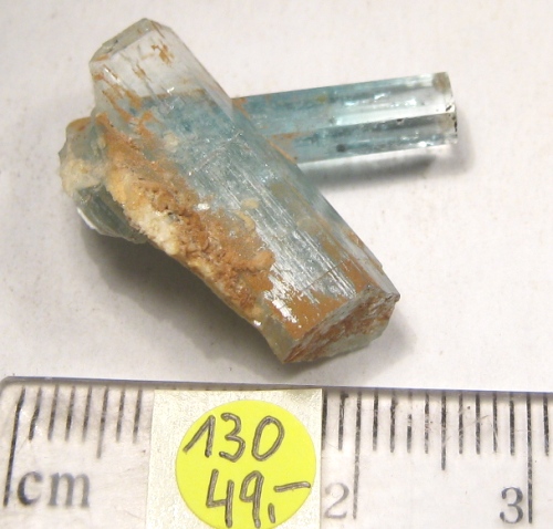 Foto Mineralien: Aquamarin-Zwilling