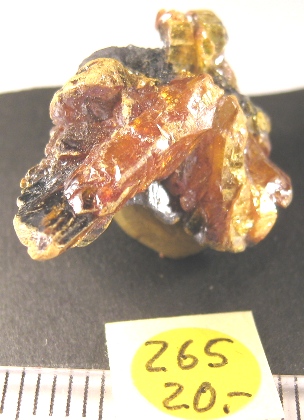 Foto Mineralien: Auripigment-Rohstein
