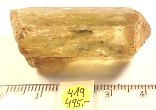Foto Mineralien: Beryll in "Edelsteinqualität"