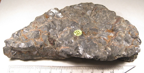 Foto Mineralien: Bleiglanz-Rohstein Zeche Auguste-Viktoria
