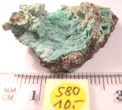 Foto Mineralien: Chrysokoll-Rohstein Eifel