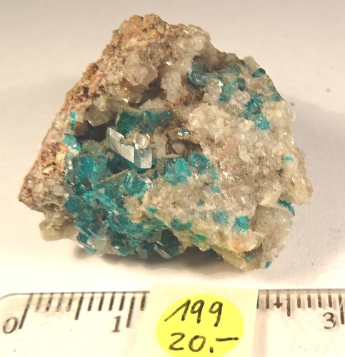 Foto Mineralien: Dioptas
