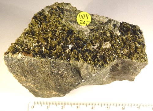 Foto Mineralien: Rasen kleiner Epidote
