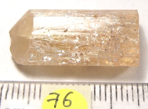 Foto Mineralien: gelber Imperial-Topas