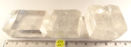 Foto Mineralien: drei Islandspate
