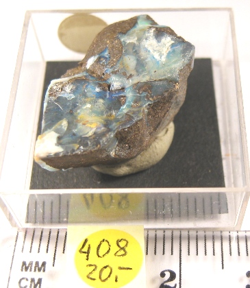 Foto Edelsteine: Rohstein Boulder-Opal