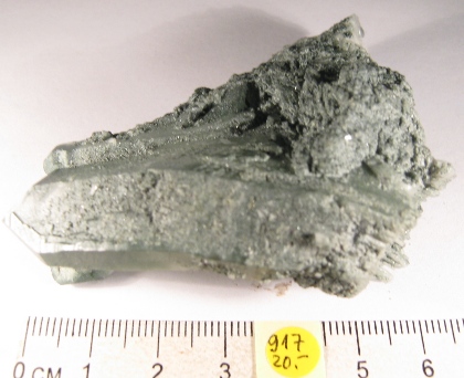Foto Mineralien: Quarz mit Chlorit