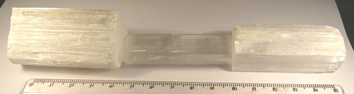 Foto Mineralien: drei kleinere Selenite