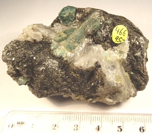 Foto Mineralien: Smaragd-Stufe