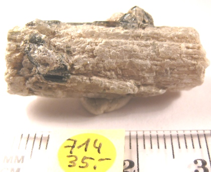 Foto Mineralien: Turmalin Pseudomorphose nach Glimmer