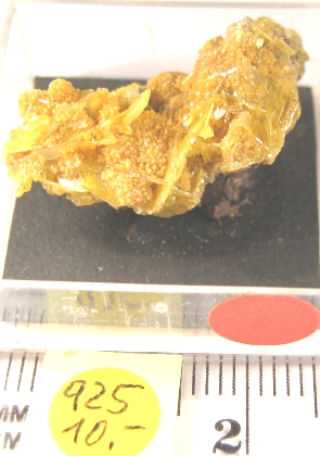 Foto Mineralien: Wulfenit ohne Grundgestein