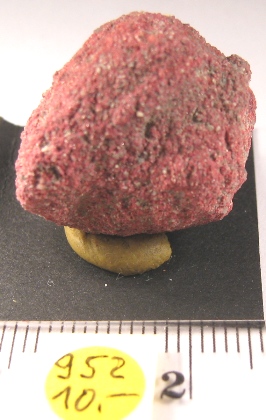Foto Mineralien: Zinnober-Rohstein