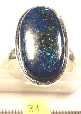 Foto Edelstein-Ringe in Sterlingsilber: Azurit