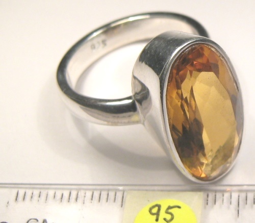 Foto Edelstein-Ringe in Sterlingsilber: Citrin