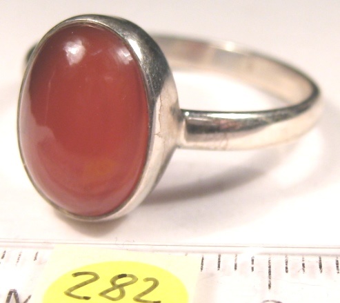Foto Edelstein-Ringe in Sterlingsilber: Karneol