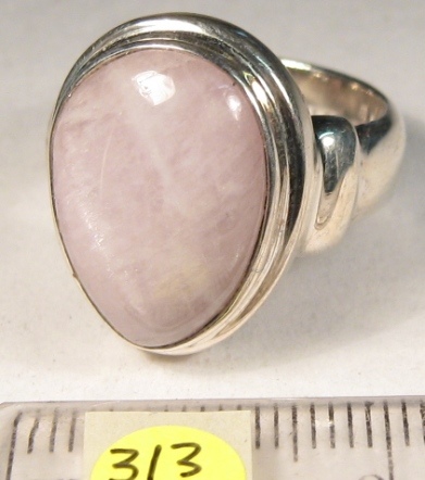Foto Edelstein-Ringe in Sterlingsilber: Kunzit