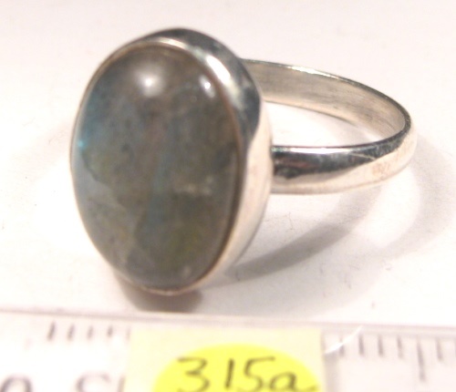 Foto Edelstein-Ringe in Sterlingsilber: Labradorit