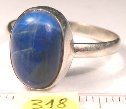 Foto Edelstein-Ringe in Sterlingsilber: Lapislazuli
