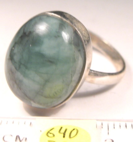 Foto Edelstein-Ringe in Sterlingsilber: Smaragd