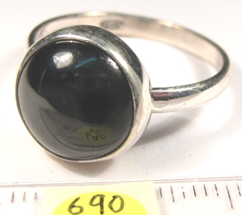 Foto Edelstein-Ringe in Sterlingsilber: Sterndiopsid
