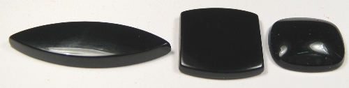 Foto Edelsteine: Onyx-Ringsteine diverser Sorten
