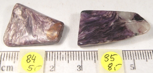 Foto Edelsteine: Trommelsteine Charoit