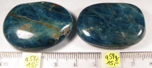 Foto Edelsteine: Apatit Scheibensteine