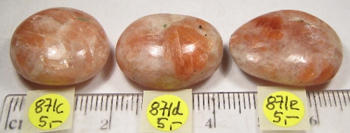 Foto Edelsteine: Sonnenstein Trommelsteine