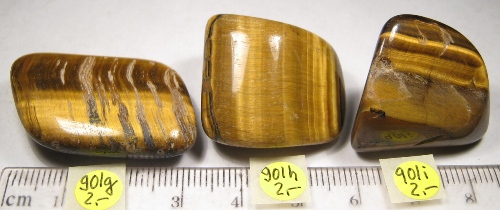 Foto Edelsteine: Tigerauge Trommelsteine